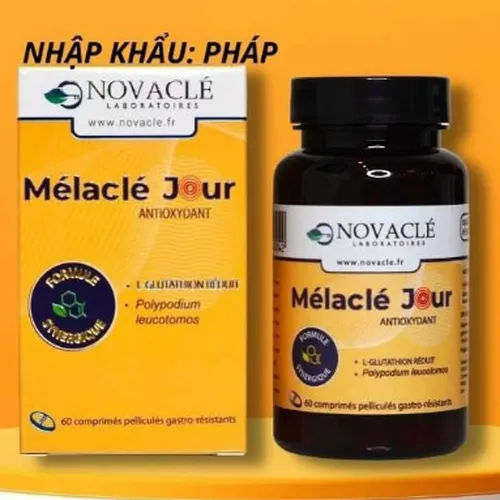 Viên Uống Trắng Da Chống Nắng MelaClé Jour ban ngày
