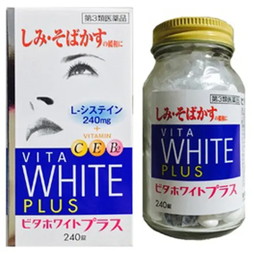 Viên uống trắng da, trị nám vita white plus