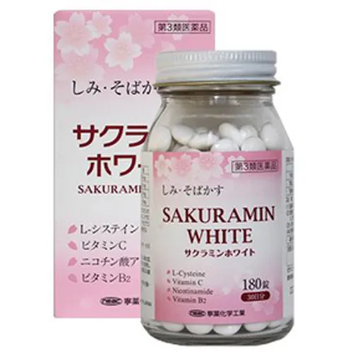 Viên uống trị nám, trắng da Sakuramin White