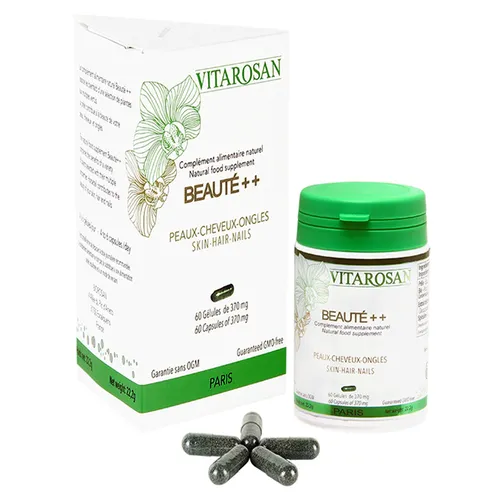 Viên uống làm đẹp da, tóc, móng Vitarosan Beaute