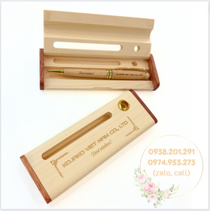 Bút gỗ khắc tên quà tặng đẹp giá rẻ hcm Bút gỗ khắc tên quà tặng đẹp giá rẻ hcm