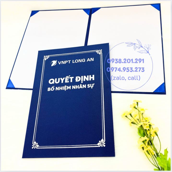 In bìa quyết định bổ nhiệm đẹp giá rẻ tphcm In bìa quyết định bổ nhiệm đẹp giá rẻ tphcm
