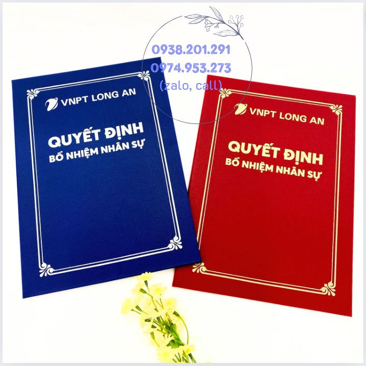 In bìa quyết định bổ nhiệm đẹp giá rẻ tphcm In bìa quyết định bổ nhiệm đẹp giá rẻ tphcm