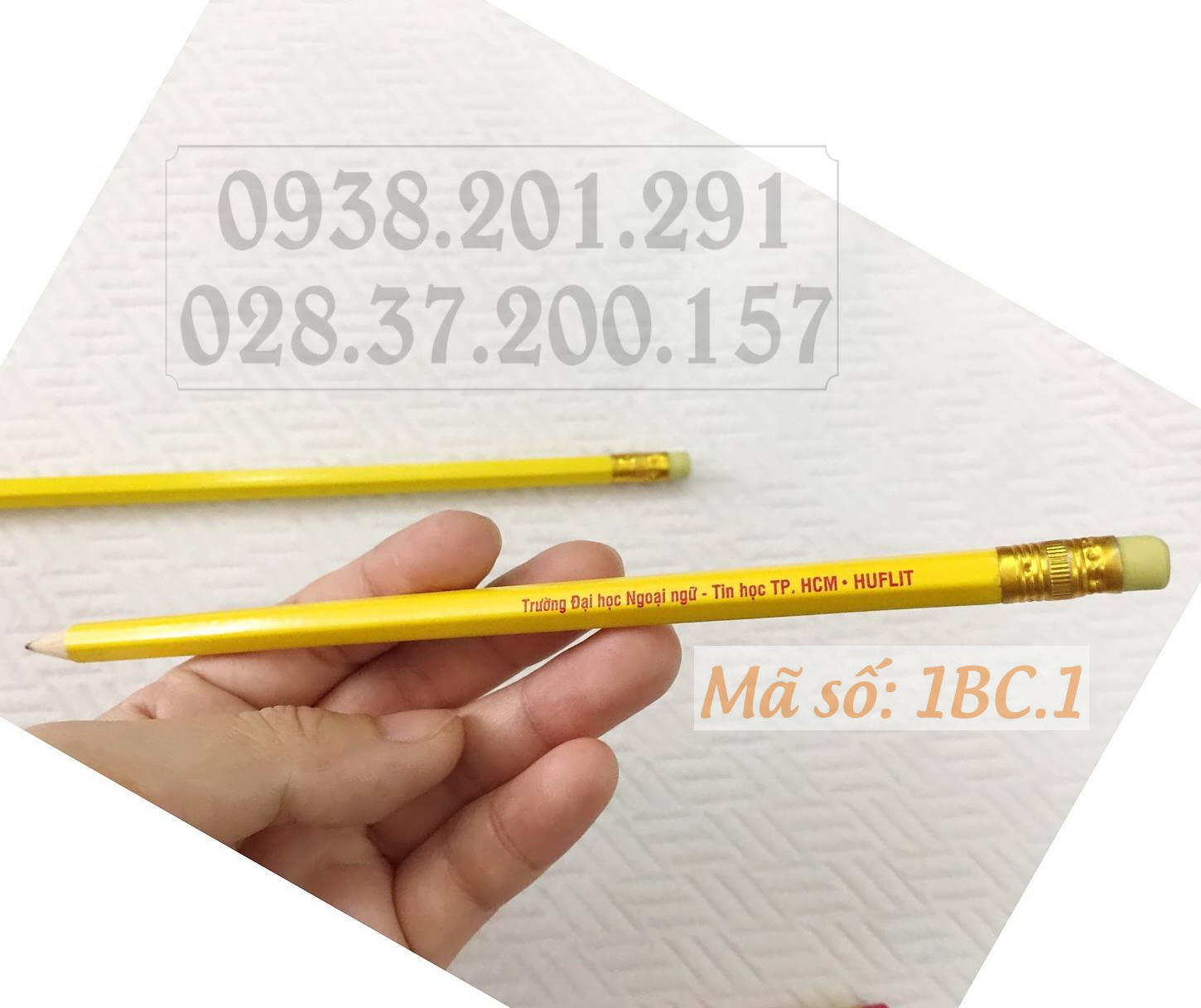 Mẫu bút chì màu vàng đặt in logo làm quà tặng giá rẻ đẹp nhất tphcm Mẫu bút chì màu vàng đặt in logo làm quà tặng giá rẻ đẹp nhất tphcm