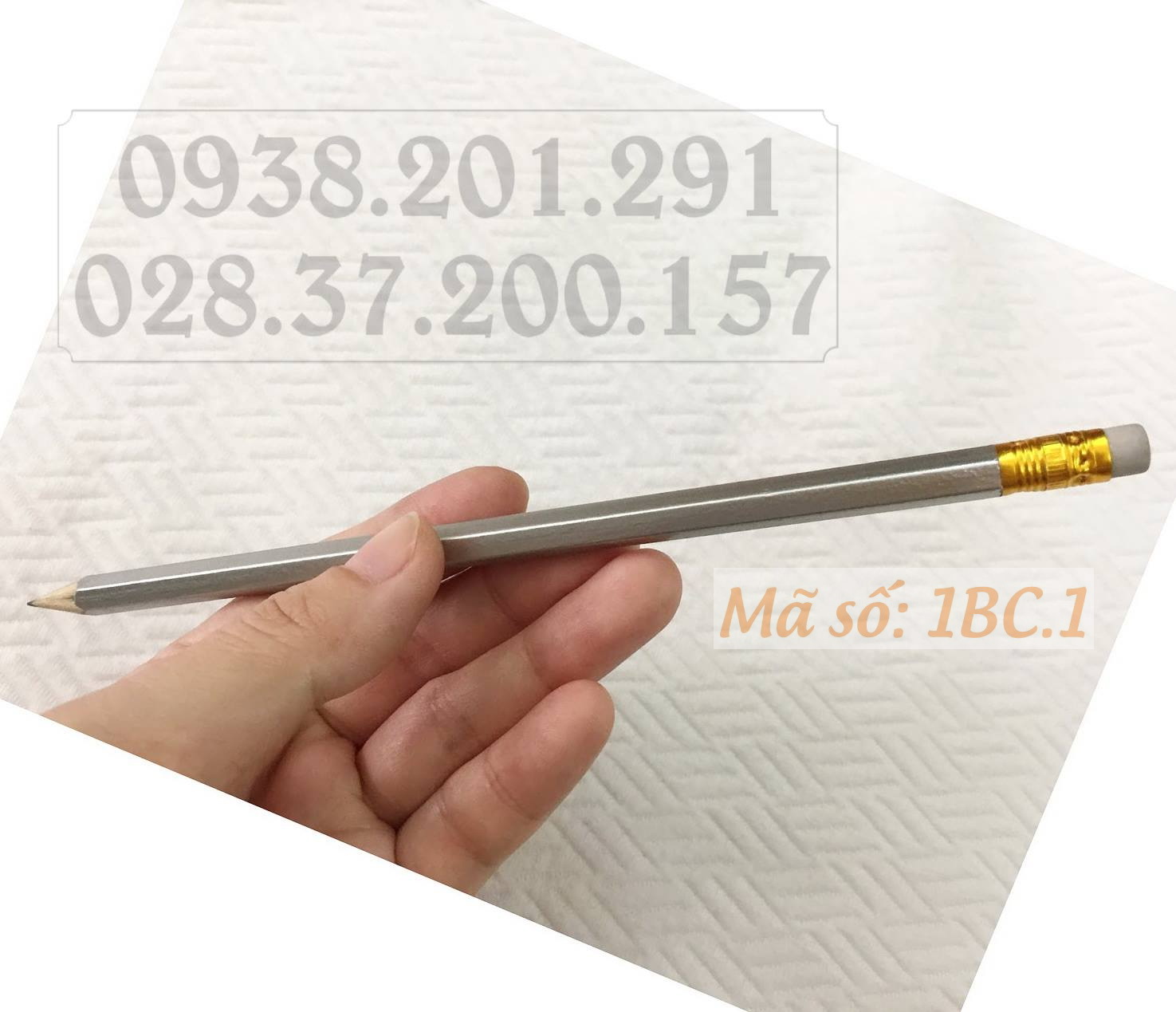 Đặt in bút chì màu bạc có logo tên công ty giá rẻ nhất tphcm số lượng nhiều Đặt in bút chì màu bạc có logo tên công ty giá rẻ nhất tphcm số lượng nhiều