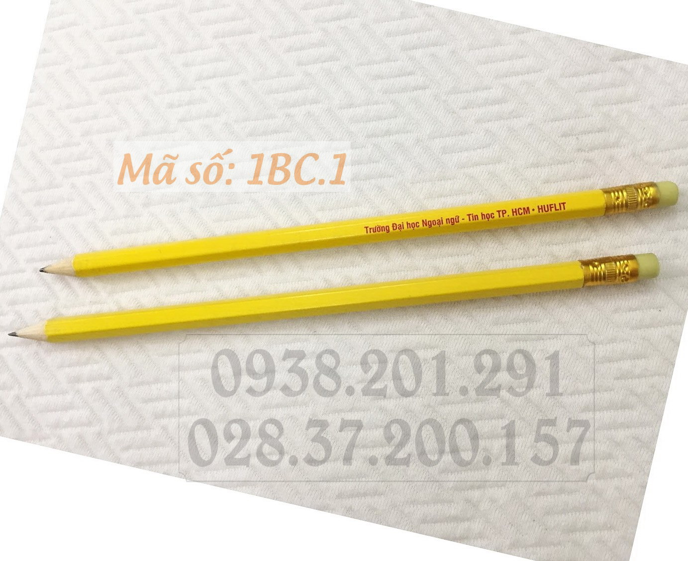 Mẫu bút chì màu vàng đặt in logo làm quà tặng giá rẻ đẹp nhất tphcm Mẫu bút chì màu vàng đặt in logo làm quà tặng giá rẻ đẹp nhất tphcm