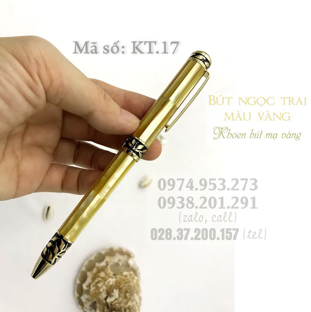 Mẫu bút ký cao cấp độc đáo đẹp sang trọng làm từ ngọc trai và sừng đen có khoen cài mạ vàng Mẫu bút ký cao cấp độc đáo đẹp sang trọng làm từ ngọc trai và sừng đen có khoen cài mạ vàng