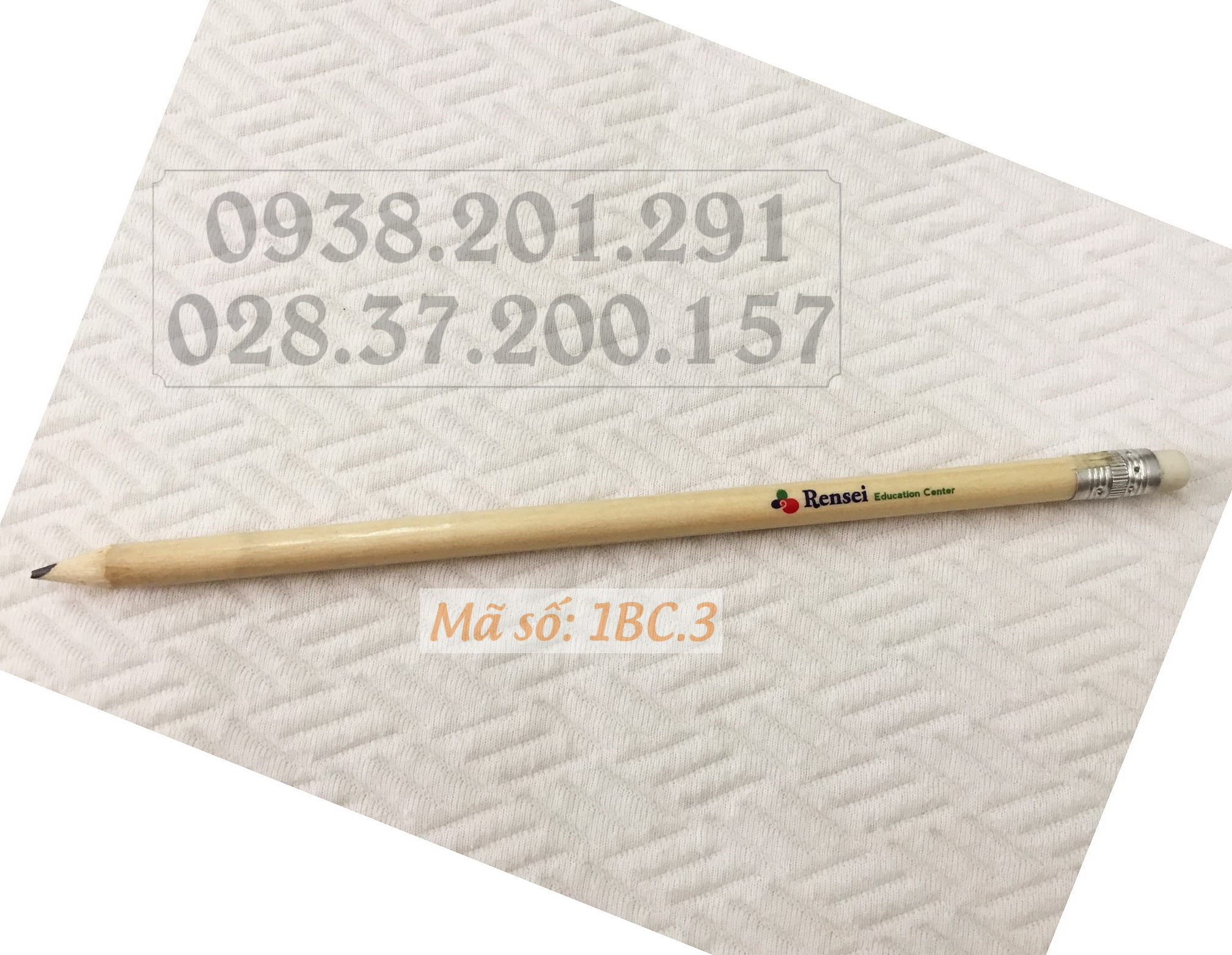 Bút chì viết chì gỗ màu trắng giá rẻ in logo làm quà tặng học sinh công ty theo yêu cầu tại TPHCM Bút chì viết chì gỗ màu trắng giá rẻ in logo làm quà tặng học sinh công ty theo yêu cầu tại TPHCM