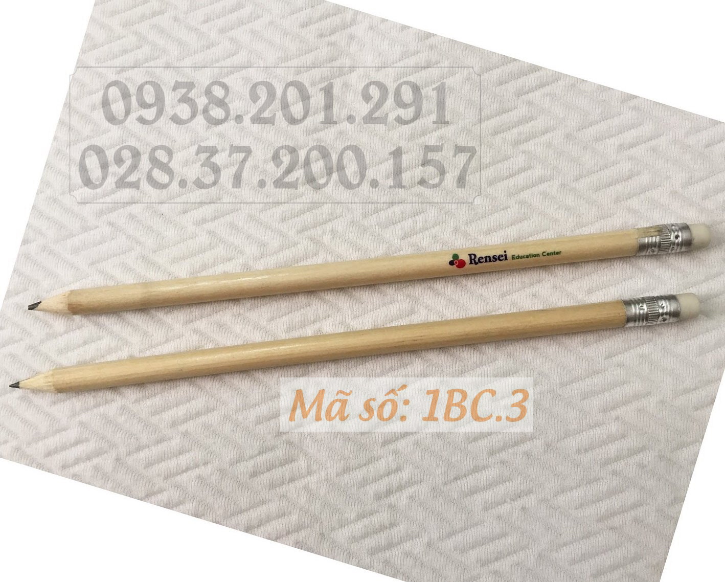 Bút chì viết chì gỗ màu trắng giá rẻ in logo công ty theo yêu cầu tại TPHCM Bút chì viết chì gỗ màu trắng giá rẻ in logo công ty theo yêu cầu tại TPHCM