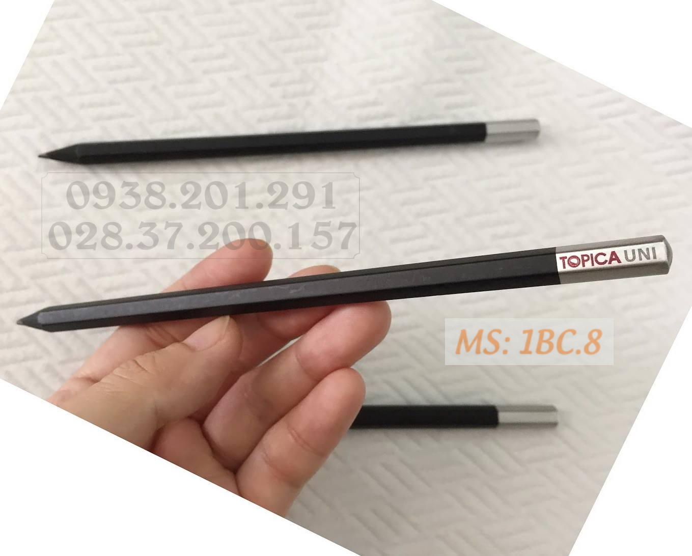 Bút chì in logo màu đen giá rẻ nhất tphcm Bút chì in logo màu đen giá rẻ nhất tphcm