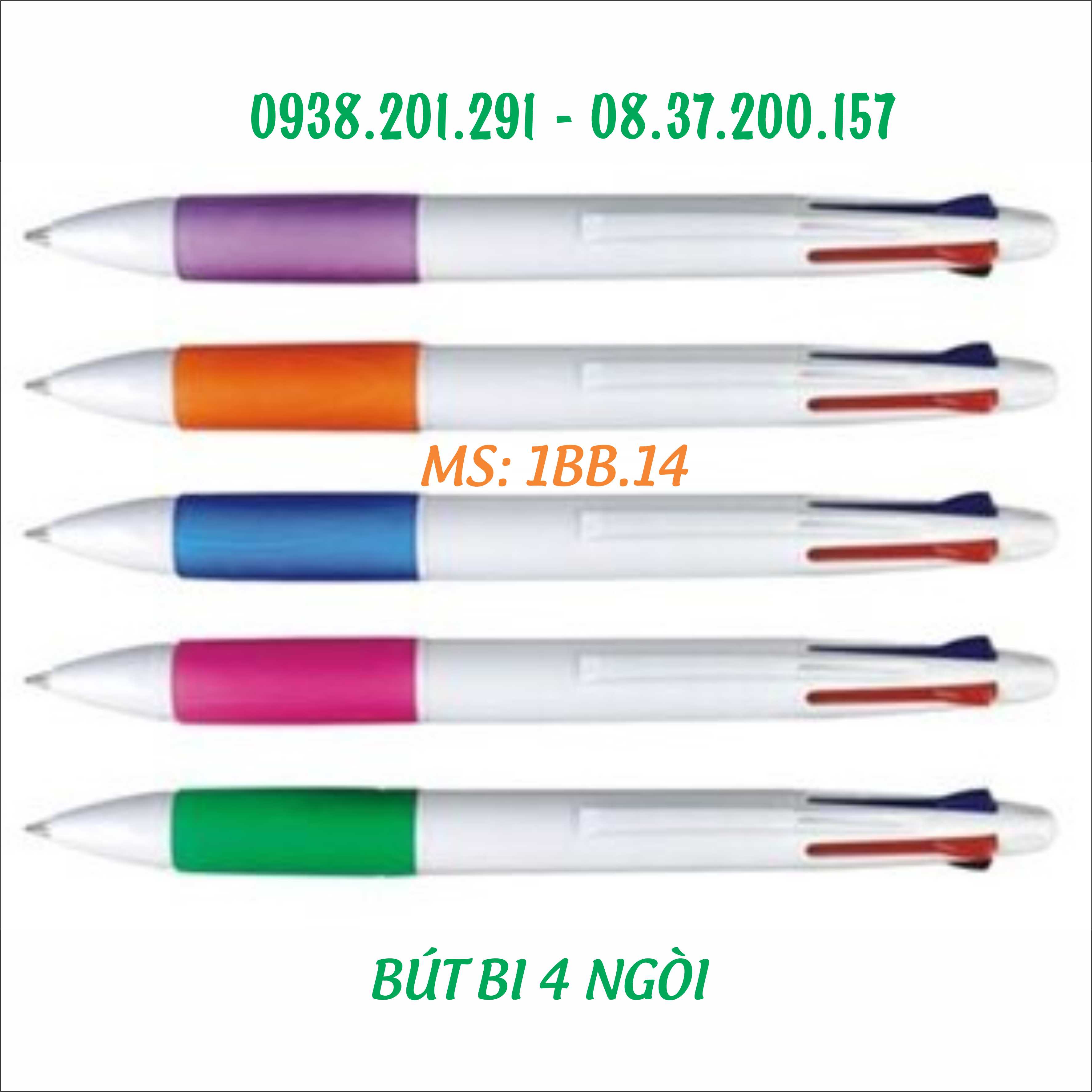 Bút bi nhựa quảng 4 ngòi 4 màu xanh đỏ đen xanh lá cây in logo nhiều màu giá rẻ làm quà tặng tại quận 1 TPHCM Bút bi nhựa quảng 4 ngòi 4 màu xanh đỏ đen xanh lá cây in logo nhiều màu giá rẻ làm quà tặng tại quận 1 TPHCM
