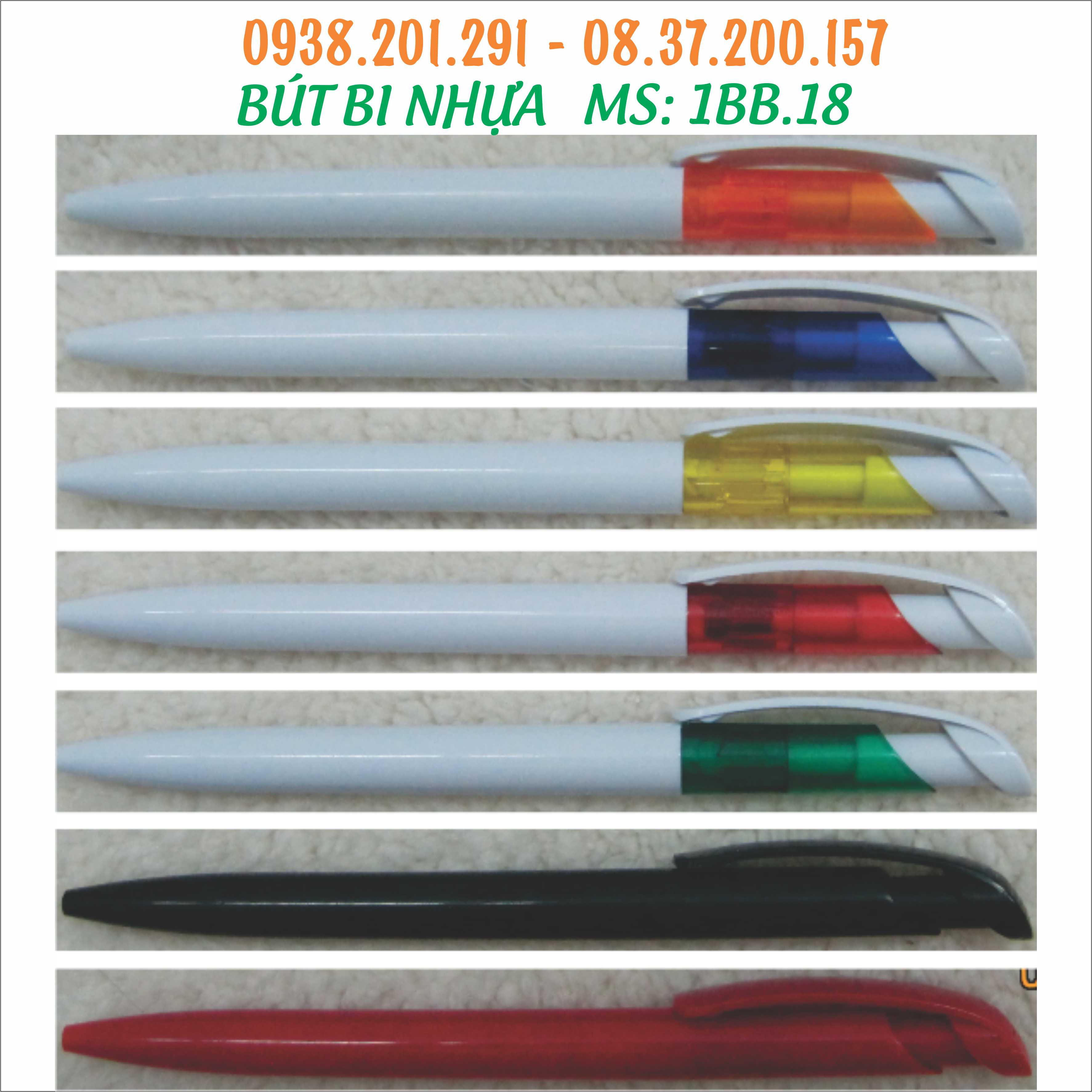 Bút bi nhựa quảng cáo in logo nhiều màu giá rẻ làm quà tặng tại quận 3 TPHCM Bút bi nhựa quảng cáo in logo nhiều màu giá rẻ làm quà tặng tại quận 3 TPHCM