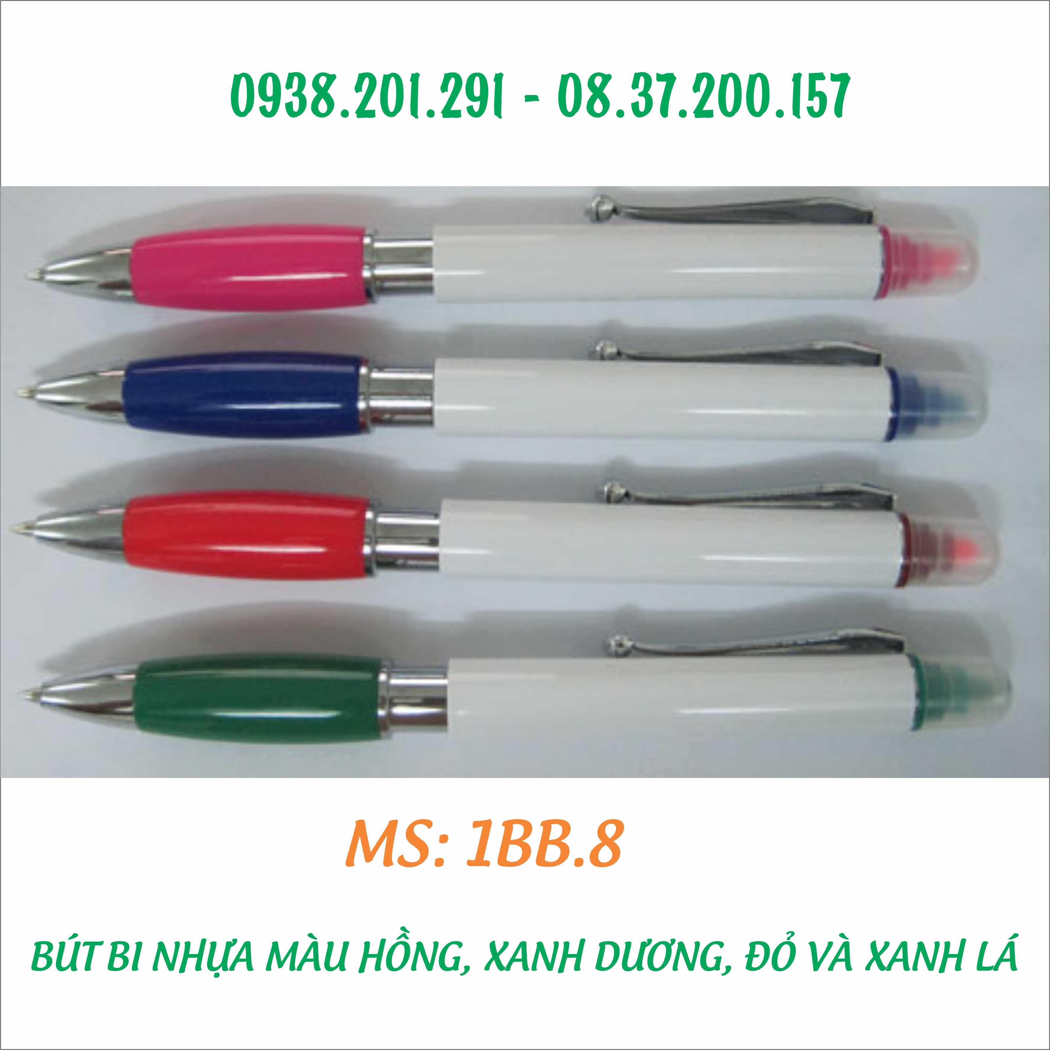 Bút bi nhựa quảng cáo in logo nhiều màu giá rẻ làm quà tặng tại quận 1 TPHCM Bút bi nhựa quảng cáo in logo nhiều màu giá rẻ làm quà tặng tại quận 1 TPHCM