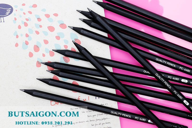 Kiểu dáng bút chì in logo đẹp, đa dạng Kiểu dáng bút chì in logo đẹp, đa dạng