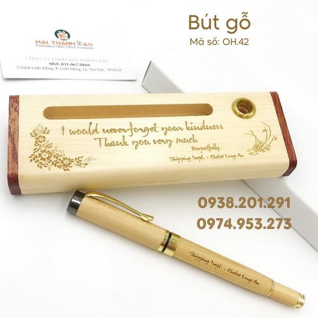 Bút gỗ khắc tên đẹp giá rẻ lấy liền quà tặng hcm Bút gỗ khắc tên đẹp giá rẻ lấy liền quà tặng hcm