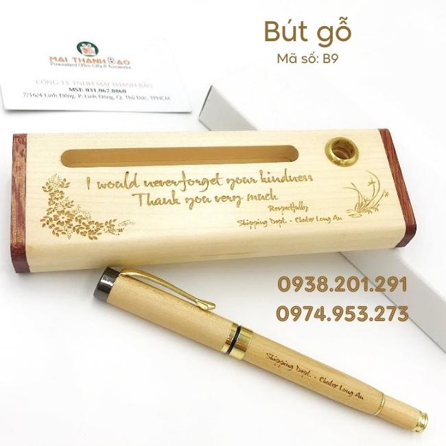 Bút gỗ khắc tên giá rẻ lấy liền hcm Bút gỗ khắc tên giá rẻ lấy liền hcm