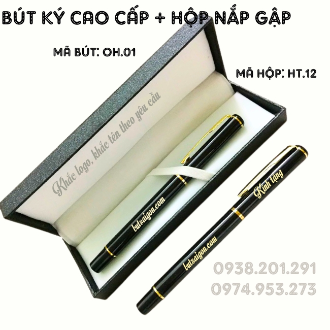 Bút ký cao cấp màu đen khắc tên làm quà tặng cài vàng giá rẻ tphcm  Bút ký cao cấp màu đen khắc tên làm quà tặng cài vàng giá rẻ tphcm