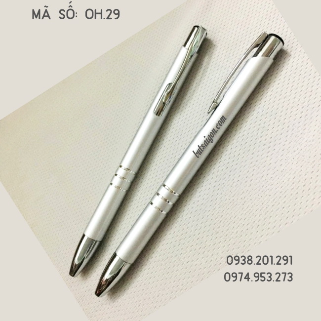 Viết ký cao cấp kim loại khắc tên màu trắng bạc giá rẻ Viết ký cao cấp kim loại khắc tên màu trắng bạc giá rẻ