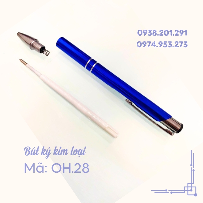 Bút viết ký cao cấp màu xanh dương khắc logo công ty giá rẻ Bút viết ký cao cấp màu xanh dương khắc logo công ty giá rẻ