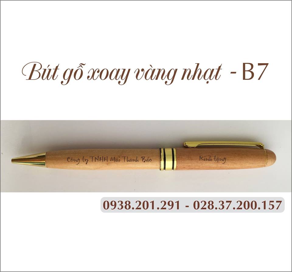 Bút gỗ màu nâu đỏ khắc tên làm quà tặng thầy cô đối tác khách hàng bạn bè giá rẻ Bút gỗ màu nâu đỏ khắc tên làm quà tặng thầy cô đối tác khách hàng bạn bè giá rẻ
