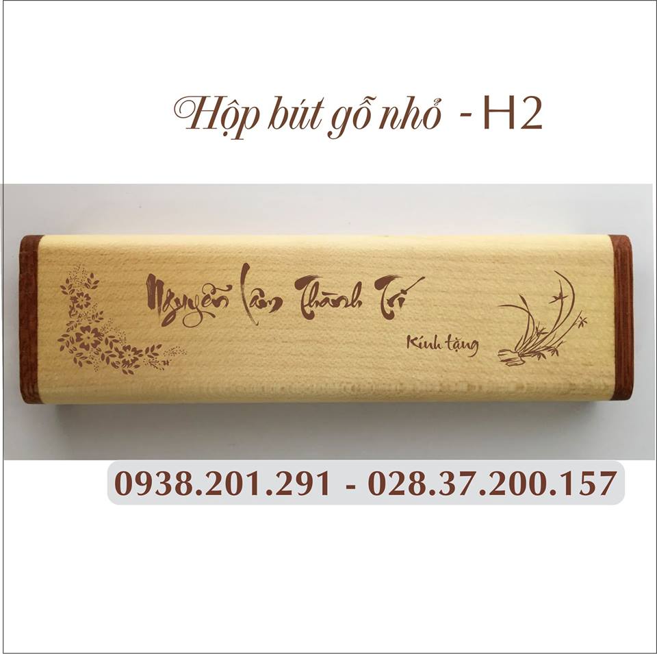 Bút gỗ hộp gỗ khắc tên và logo theo yêu cầu làm quà tặng khách hàng đối tác giá rẻ tphcm Bút gỗ hộp gỗ khắc tên và logo theo yêu cầu làm quà tặng khách hàng đối tác giá rẻ tphcm
