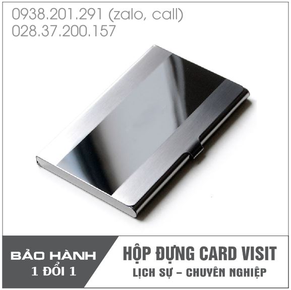 Hộp đựng name card bằng kim loại sang trọng và tinh tế Hộp đựng name card bằng kim loại sang trọng và tinh tế