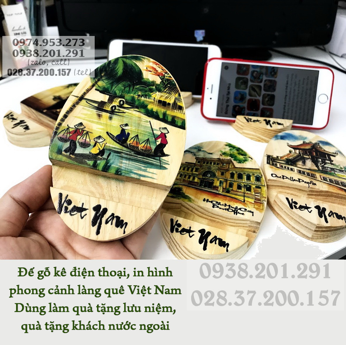 Quà tặng gỗ nhỏ xinh in hình phong cảnh Việt Nam làm quà tặng khách hàng nước ngoài giá rẻ ý nghĩa Quà tặng gỗ nhỏ xinh in hình phong cảnh Việt Nam làm quà tặng khách hàng nước ngoài giá rẻ ý nghĩa