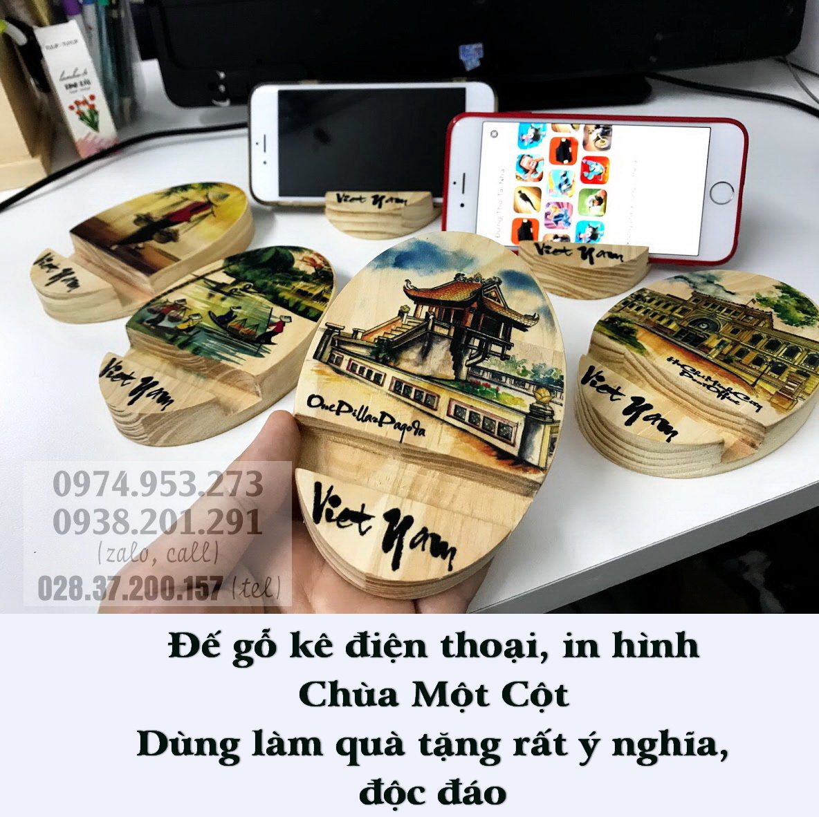 Quà tặng gỗ nhỏ xinh in hình phong cảnh Việt Nam làm quà tặng khách hàng nước ngoài giá rẻ ý nghĩa Quà tặng gỗ nhỏ xinh in hình phong cảnh Việt Nam làm quà tặng khách hàng nước ngoài giá rẻ ý nghĩa