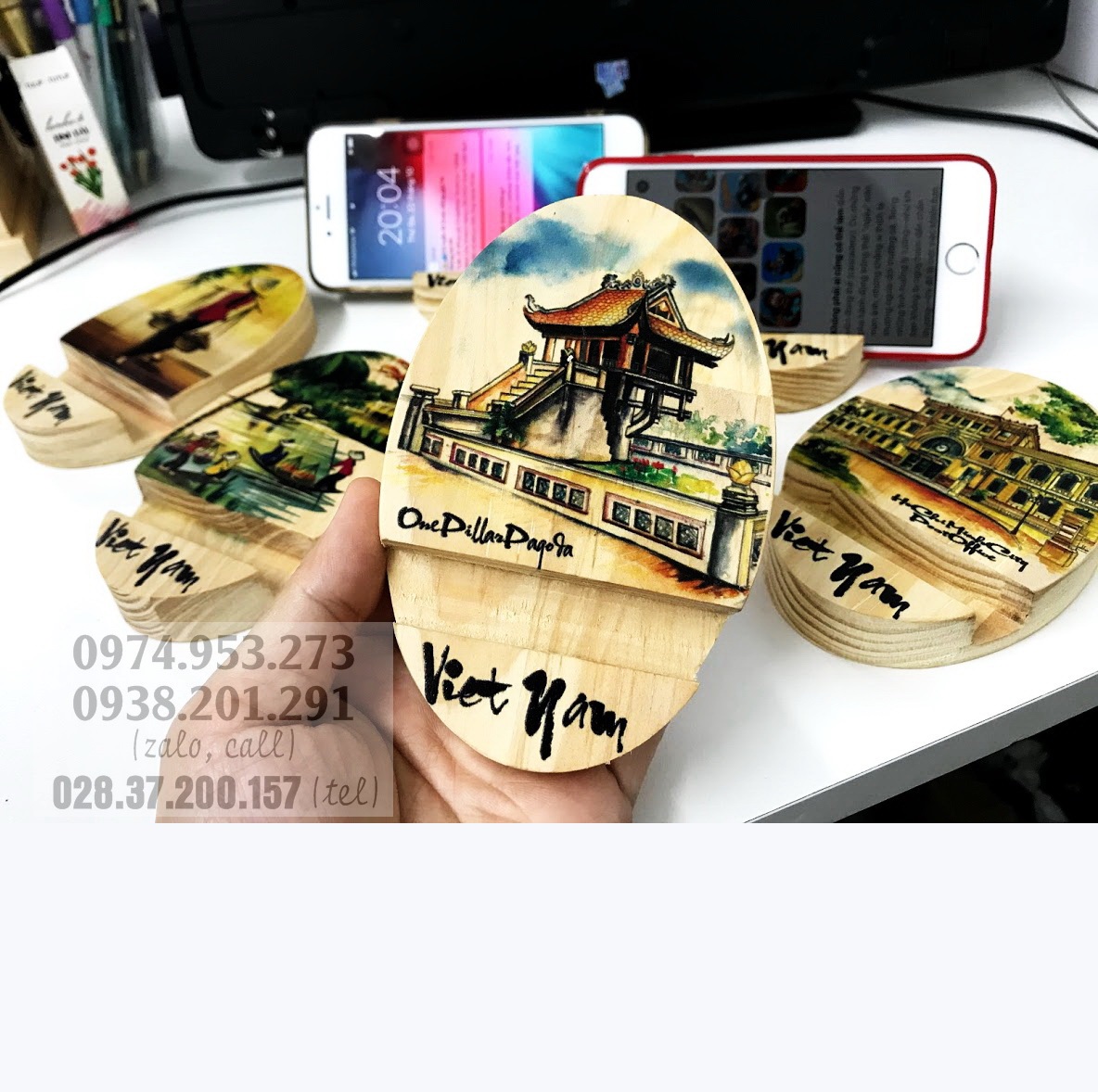 Quà tặng gỗ nhỏ xinh in hình phong cảnh Việt Nam làm quà tặng khách hàng nước ngoài giá rẻ ý nghĩa Quà tặng gỗ nhỏ xinh in hình phong cảnh Việt Nam làm quà tặng khách hàng nước ngoài giá rẻ ý nghĩa