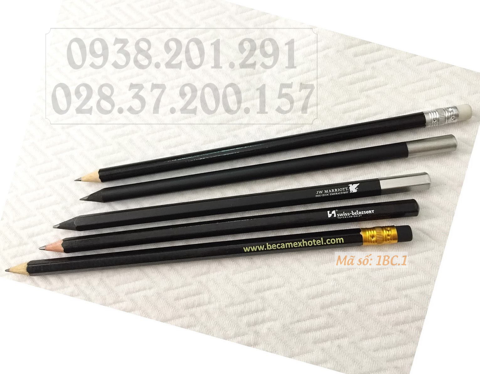 Bút chì in logo màu đen giá rẻ nhất tphcm Bút chì in logo màu đen giá rẻ nhất tphcm