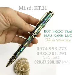 8 mẫu bút ký cao cấp làm từ ngọc trai và sừng rất quý và cao cấp làm quà tặng
