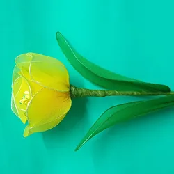 Hướng dẫn cách làm hoa voan tulip handmade đẹp và đơn giản nhất 2021