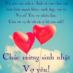 Gợi ý 1001 cách chúc mừng sinh nhật vợ Ngọt Ngào mà Ý nghĩa nhất