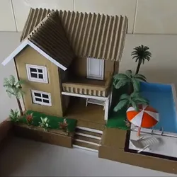 Hướng dẫn cách làm ngôi nhà bằng giấy carton độc đáo mới nhất 2021