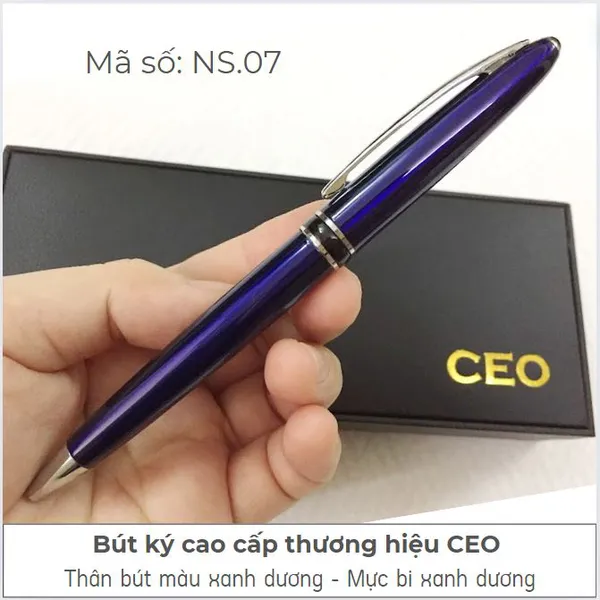 Bút Ký Cao Cấp xanh dương Bi NS.07