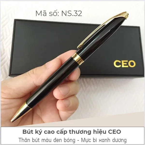Bút Ký Cao Cấp Đen Xịn Vặn NS.32