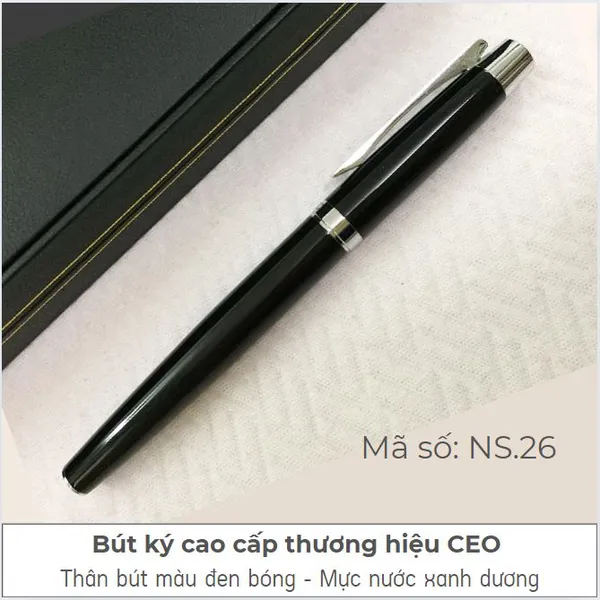 Bút Ký Cao Cấp Đen Xịn NS.26