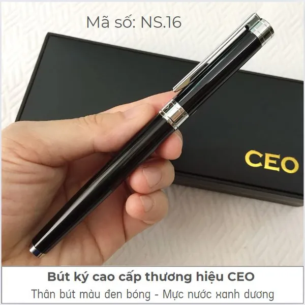 Bút Ký Cao Cấp Đen Xịn NS.16