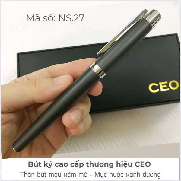 Bút Ký Cao Cấp Xám Đen Xịn NS.27