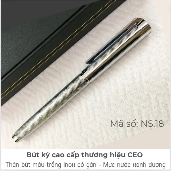Bút Ký Cao Cấp Trắng Xịn NS.18