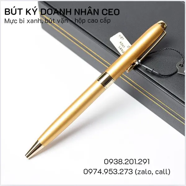 Bút ký cao cấp màu vàng NS.39