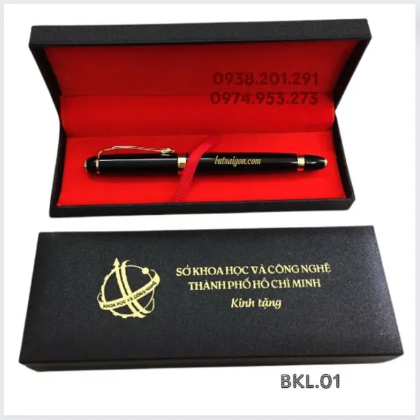 Bộ bút ký khắc tên công ty sang trọng BKL01