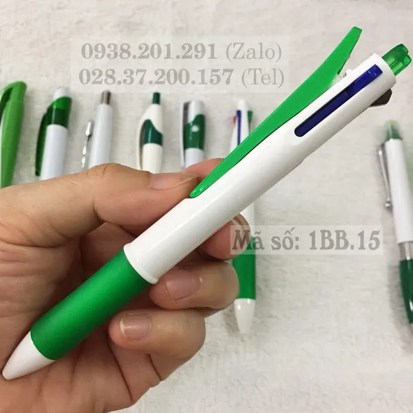 Bút bi 3 ngòi (1 ngòi chì) MS 1BB.15