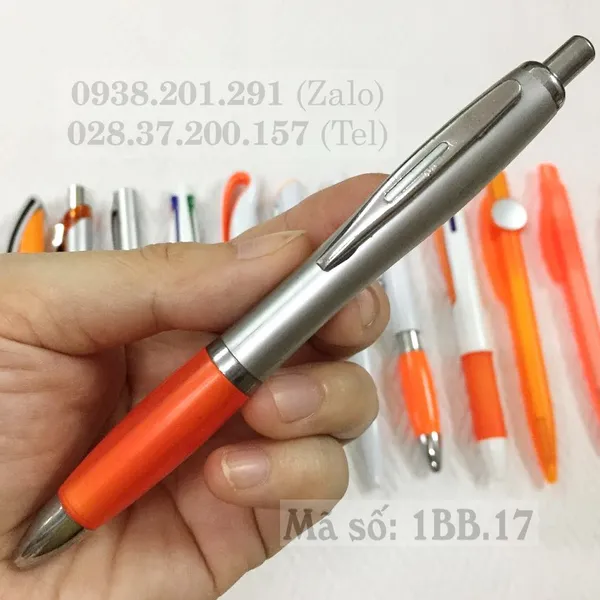 Bút bi nhựa giá rẻ MS 1BB.17