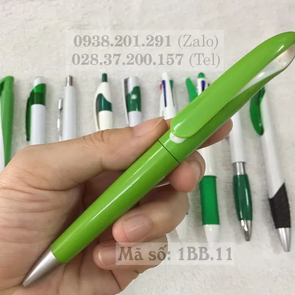 Bút bi nhựa mẫu đẹp MS 1BB.11