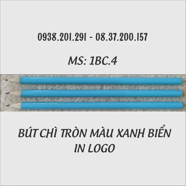 Bút chì in logo công ty giá rẻ - MS 1BC.4