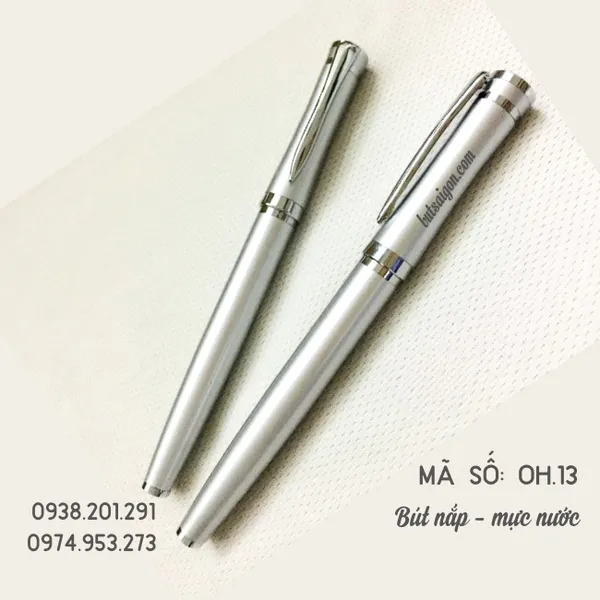 Bút ký tên màu trắng bạc OH.13