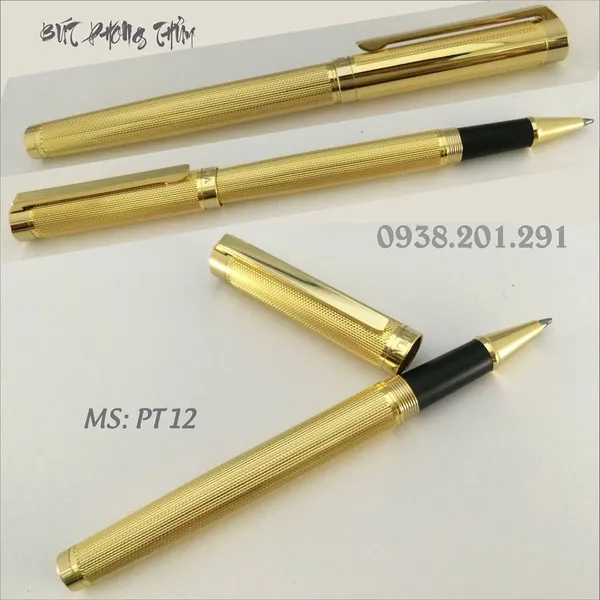 Bút phong thủy vàng PT12 đẹp và sang trọng