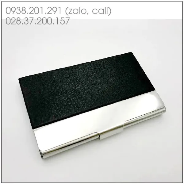 Hộp Đựng Card Visit (Name Card) Da Inox N9