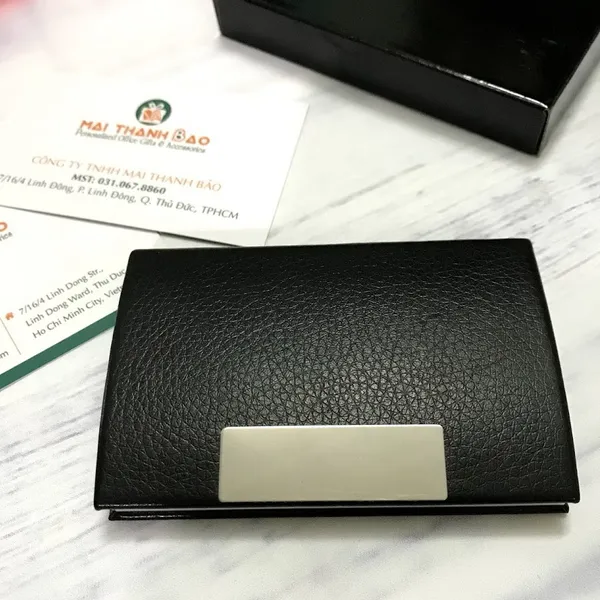 Hộp Đựng Card Visit (Name Card) giả da N10